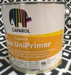 2,5 ltr caparol uniprimer 9010, Doe-het-zelf en Verbouw, Verf, Beits en Lak, Wit, Ophalen of Verzenden, Minder dan 5 liter, Verf