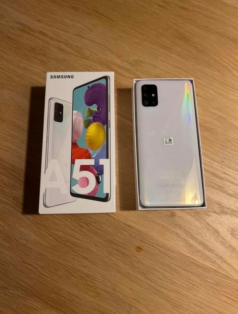 Samsung Galaxy A51 - 128GB, Telecommunicatie, Mobiele telefoons | Samsung, Gebruikt, Wit, Touchscreen, Ophalen of Verzenden