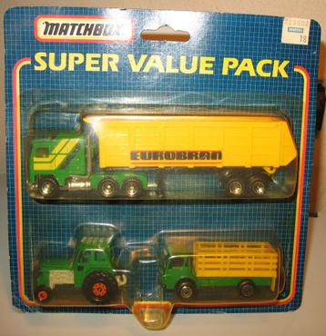 Matchbox CY804CE1 met o.a. CY-20 Kenworth EUROBRAN, Thailand beschikbaar voor biedingen