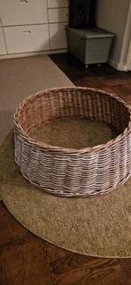 Rieten kerstboommand, Ophalen, Zo goed als nieuw, Rechthoekig, Riet