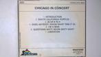 Chicago (Chicago Transit Authority) - Live In Concert, Cd's en Dvd's, Ophalen of Verzenden, Zo goed als nieuw, Poprock