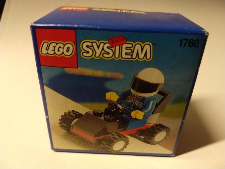 UNIEK: LEGO Race Car 1760 (1990) - MISB / Nieuw in Gesealde, Kinderen en Baby's, Speelgoed | Duplo en Lego, Nieuw, Lego, Complete set