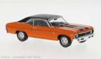Chevrolet Nova 1971 Oranje Schaal 1/43 Ixo Models Pre-Order, Overige merken, Auto, IXO Models, Nieuw