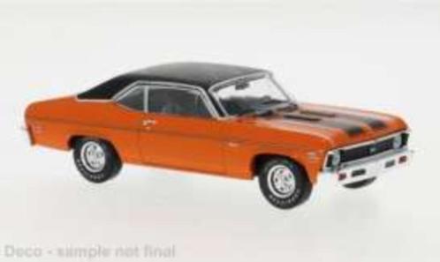 Chevrolet Nova 1971 Oranje Schaal 1/43 Ixo Models Pre-Order, Hobby en Vrije tijd, Modelauto's | 1:43, Nieuw, Auto, Overige merken