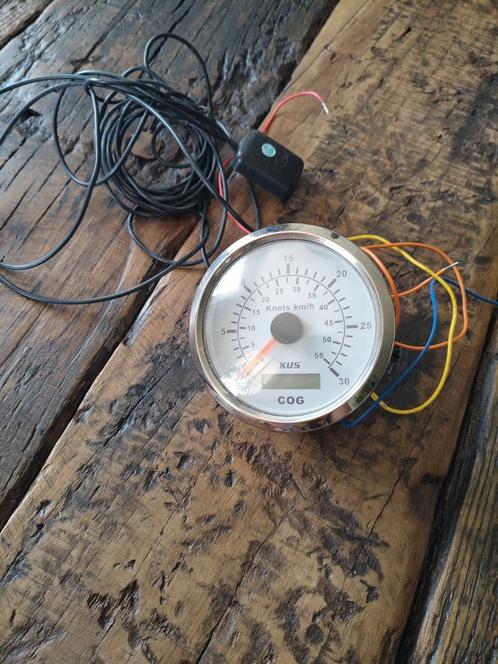 Snelheidsmeter 55km/30 Knopen boot met gps, Watersport en Boten, Navigatiemiddelen en Scheepselektronica, Nieuw, Ophalen of Verzenden