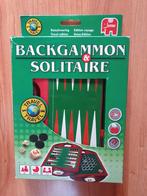 Jumbo Backgammon & Solitaire reisuitvoering - nieuw!, Een of twee spelers, Ophalen of Verzenden, Nieuw, Jumbo