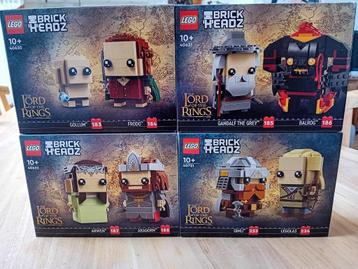 Lego LOTR Brickheadz - Serie van 4 Compleet en Nieuw beschikbaar voor biedingen