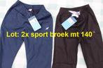 Lot 2x Rucanor sport broek mt 140 met voering nieuw met kaar, Broek, Verzenden, Jongen of Meisje, Rucanor