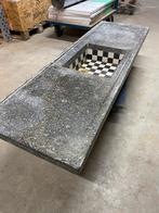 Autentiek Terrazzo aanrechtblad, Ophalen, Gebruikt, 150 tot 200 cm, Minder dan 100 cm