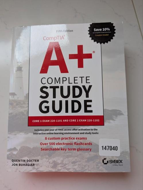CompTia A+ complete study guide, Boeken, Schoolboeken, Zo goed als nieuw, Overige niveaus, Ophalen of Verzenden