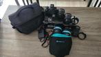 Canon R50 + 18-45mm, Canon RF-S 18-150mm, Canon RF-S 10-18mm, Audio, Tv en Foto, Fotocamera's Digitaal, Ophalen, Spiegelreflex