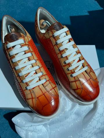 NIEUW Melvin & Hamilton Sneaker Oranje EU45 beschikbaar voor biedingen
