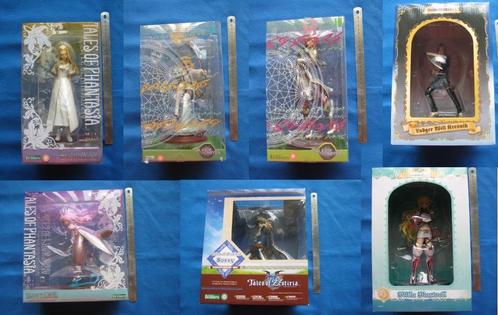 Figuren Tales of Abyss, Xillia, Symphonia, Phantasia Destiny, Verzamelen, Poppetjes en Figuurtjes, Zo goed als nieuw, Ophalen of Verzenden