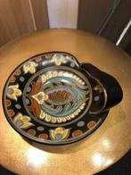 PRACHTIG GOUDA PLATEEL BON BON SCHAALTJE, Antiek en Kunst, Antiek | Keramiek en Aardewerk, Ophalen of Verzenden