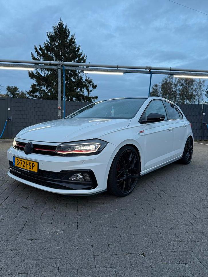 Volkswagen Polo GTI 2.0 AW 2019 Wit, Auto's, Volkswagen, Particulier, Polo, ABS, Adaptieve lichten, Adaptive Cruise Control, Airbags