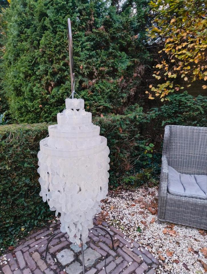 Unieke Schelpen Lamp - Schelpen Design, Huis en Inrichting, Lampen | Vloerlampen, Ophalen of Verzenden