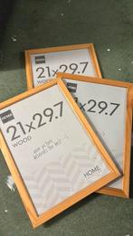 3x fotolijst Hema eiken A4 formaat, Ophalen of Verzenden, Nieuw