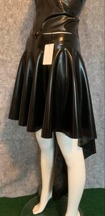 Latex rok, Kleding | Dames, Verzenden, Nieuw, Zwart, Boven de knie