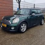 Te koop: Mini Cooper 1.6 – 2011 – Groen – Panoramadak – NAP, Auto's, Mini, Voorwielaandrijving, Stof, 40 €/maand, Zwart