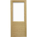 Achterdeur | balkondeur | buitendeur | schuurdeur | deur, Doe-het-zelf en Verbouw, Deuren en Horren, Nieuw, 80 tot 100 cm, Hout