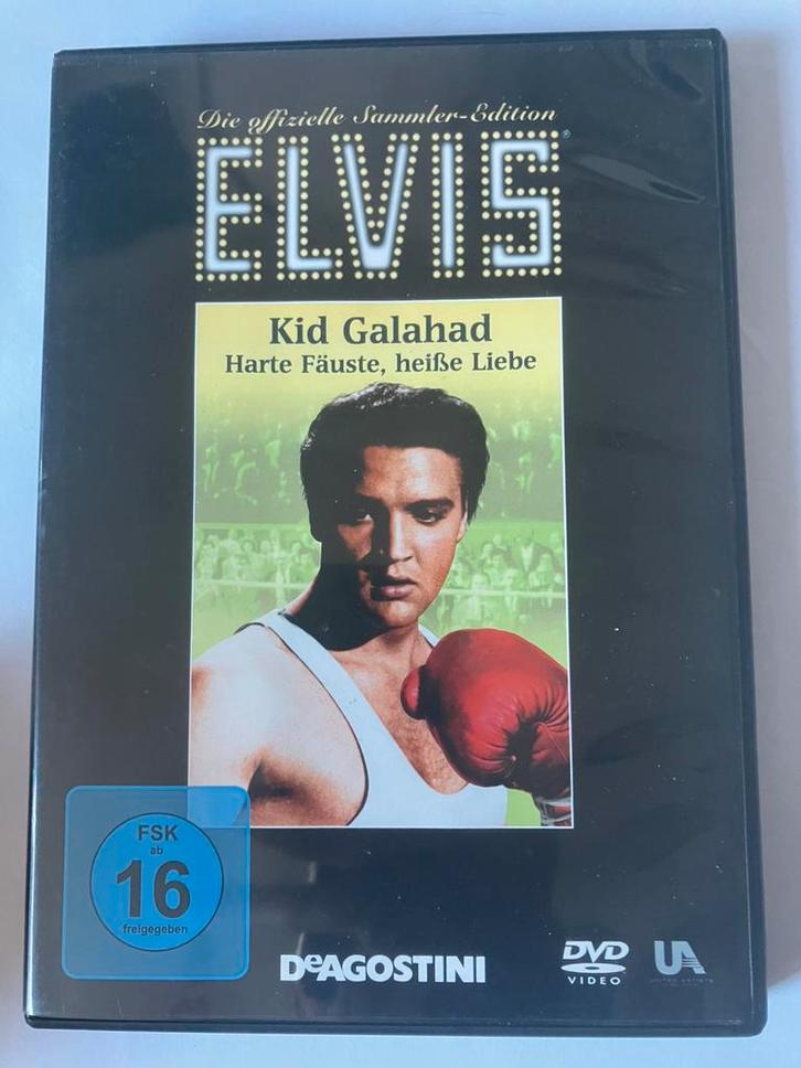DVD Kid Galahad (Elvis Presley) met Nederlandse ondertitelin, Cd's en Dvd's, Dvd's | Klassiekers, Gebruikt, 1960 tot 1980, Ophalen of Verzenden