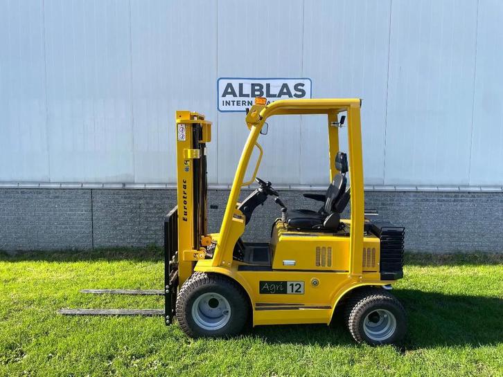 Eurotrac Agri 12 ruwterrein heftruck automaat NIEUW, Zakelijke goederen, Machines en Bouw | Heftrucks en Intern transport, Ruwterrein