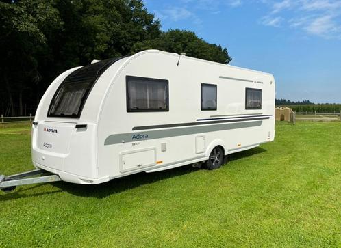 Caravan Adria Adora 593 UP ,thule 9200/queensbed, Caravans en Kamperen, Caravans, Particulier, tot en met 4, 1000 - 1250 kg, Rondzit