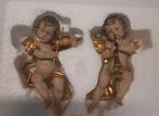 Muurdecoratie Set van twee Brocante Engelen, Ophalen of Verzenden