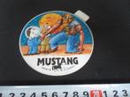 sticker mustang jeans & jackets astronaut viking god, Verzamelen, Stickers, Ophalen, Zo goed als nieuw