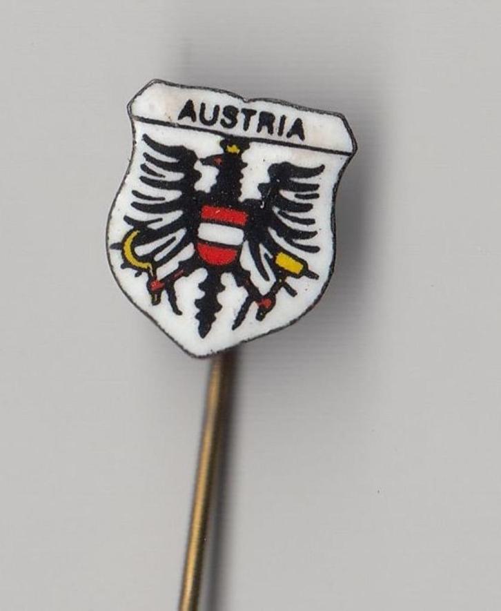 Oostenrijk Austria Versie A speldje, Verzamelen, Speldjes, Pins en Buttons, Gebruikt, Speldje of Pin, Overige onderwerpen, Ophalen of Verzenden