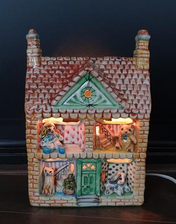Kinderlamp poppenhuis vintage origineel zeldzaam - GAAF beschikbaar voor biedingen