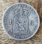 1 gulden 1846 Willem II, Postzegels en Munten, Munten | Nederland, Zilver, 1 gulden, Ophalen of Verzenden, Koning Willem II