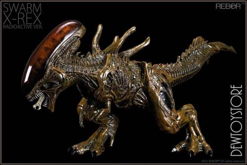 [𝗣𝗿𝗲-𝗼𝗿𝗱𝗲𝗿] Rebor - Swarm X-Rex Radioactive Variant, Verzamelen, Poppetjes en Figuurtjes, Nieuw, Verzenden