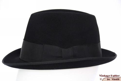 mooie Vintage Gleufhoed Club zwart vilt 56  gratis verzenden, Kleding | Heren, Trouwkleding en Trouwaccessoires, Gedragen, Accessoires