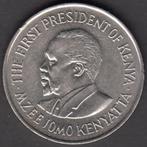 Kenya 1 Shilling 1975 1e president in munthouder, Postzegels en Munten, Munten | Afrika, Ophalen of Verzenden, Losse munt, Overige landen