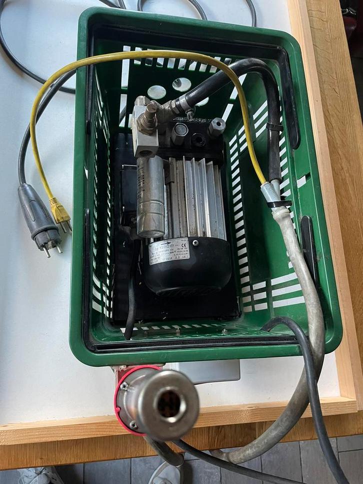 Kunststof lasapparaat compleet, Doe-het-zelf en Verbouw, Gereedschap | Lasapparaten, Zo goed als nieuw, Elektroden, Ophalen