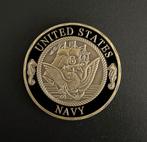 US Navy munt, Verzamelen, Ophalen of Verzenden, Marine, Amerika, Embleem of Badge