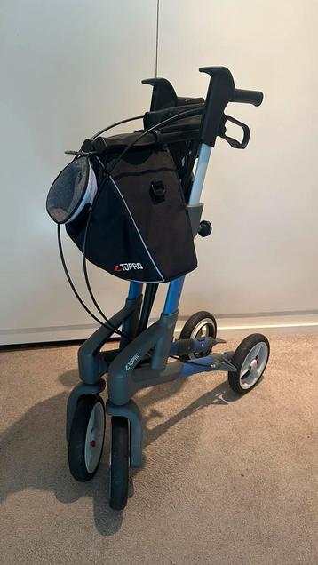 Mooie Topro Troja 5G (M) rollator met assecoires beschikbaar voor biedingen