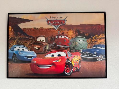 Disney Cars poster, Verzamelen, Posters, Zo goed als nieuw, Film en Tv, A1 t/m A3, Rechthoekig Staand, Ophalen