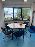 Houten tafel + 6 stoelen GRATIS IN 1 GEHEEL AFHALEN, Huis en Inrichting, Stoelen, Ophalen, Gebruikt, Vijf, Zes of meer stoelen