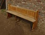 oude eikenhouten kerkbank bank, Ophalen
