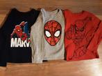 Set van 3 Spiderman longsleeves maat 110, C&A, Jongen of Meisje, Ophalen of Verzenden, Zo goed als nieuw