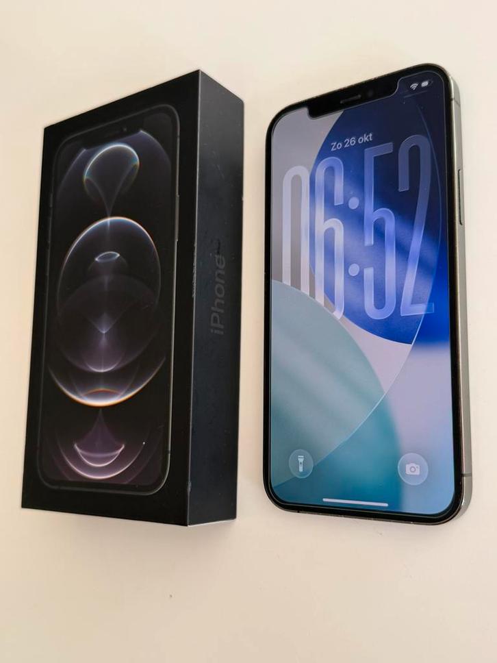 Iphone 12 Pro, Telecommunicatie, Mobiele telefoons | Apple iPhone, Zo goed als nieuw, 128 GB, Zonder abonnement, Zonder simlock