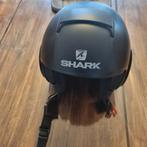 Shark  street drak helm  raw matzwart maat L in mooie staat, Motoren, L, Shark