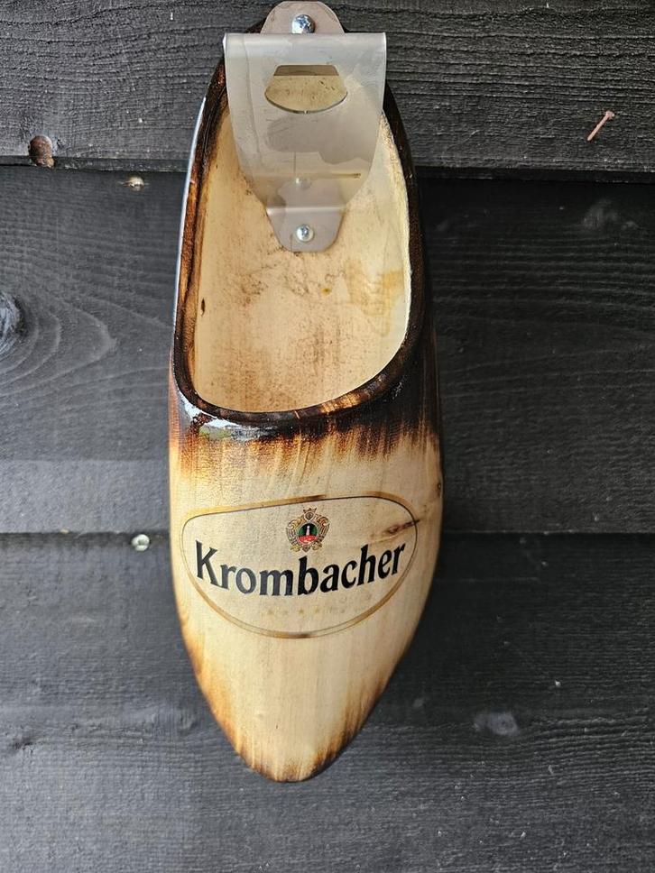KROMBACHER klomp opener doppenvanger, Verzamelen, Biermerken, Nieuw, Flesopener, Heineken, Ophalen of Verzenden
