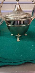 suikerpot antiek, blauw rio tin, Huis en Inrichting, Keuken | Servies, Ophalen of Verzenden