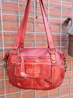 Hillburry leren ras leer rood Hill Burry NIEUW, Sieraden, Tassen en Uiterlijk, Tassen | Damestassen, Verzenden, Nieuw, Rood