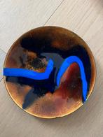 Vintage Koperen Decoratie Bordje - Handgemaakt, Antiek en Kunst, Antiek | Koper en Brons, Ophalen of Verzenden, Brons