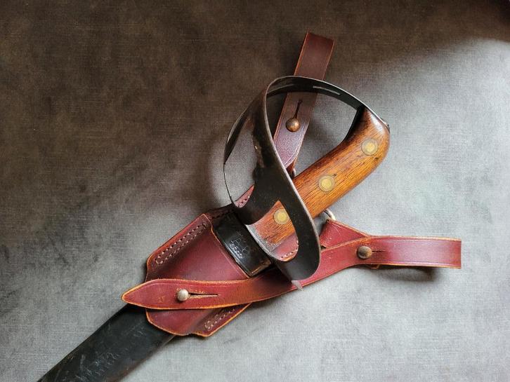 Repro Nederlandse klewang drager voor officieren, Verzamelen, Militaria | Tweede Wereldoorlog, Landmacht, Mes of Dolk, Nederland