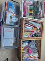 Groot pakket knutselspullen voor 3D kaarten, Hobby en Vrije tijd, Knutselen, Ophalen, Gebruikt, Materiaal